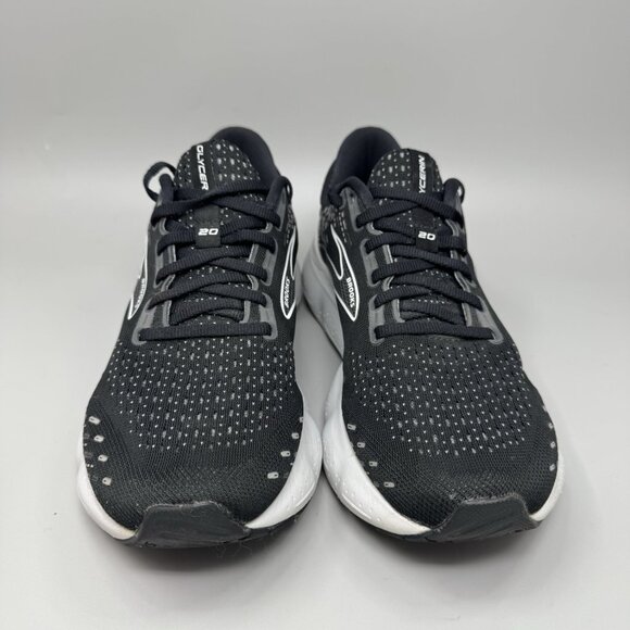 Mens Brooks Glycerin 20 Running Shoes Sz 9 Used Black 1103821D059 Black Mesh main image 6
